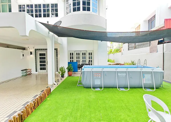 527 Beachhouse L 5 Bedroom With Swimming Pool - 3Min Walk To The Beach